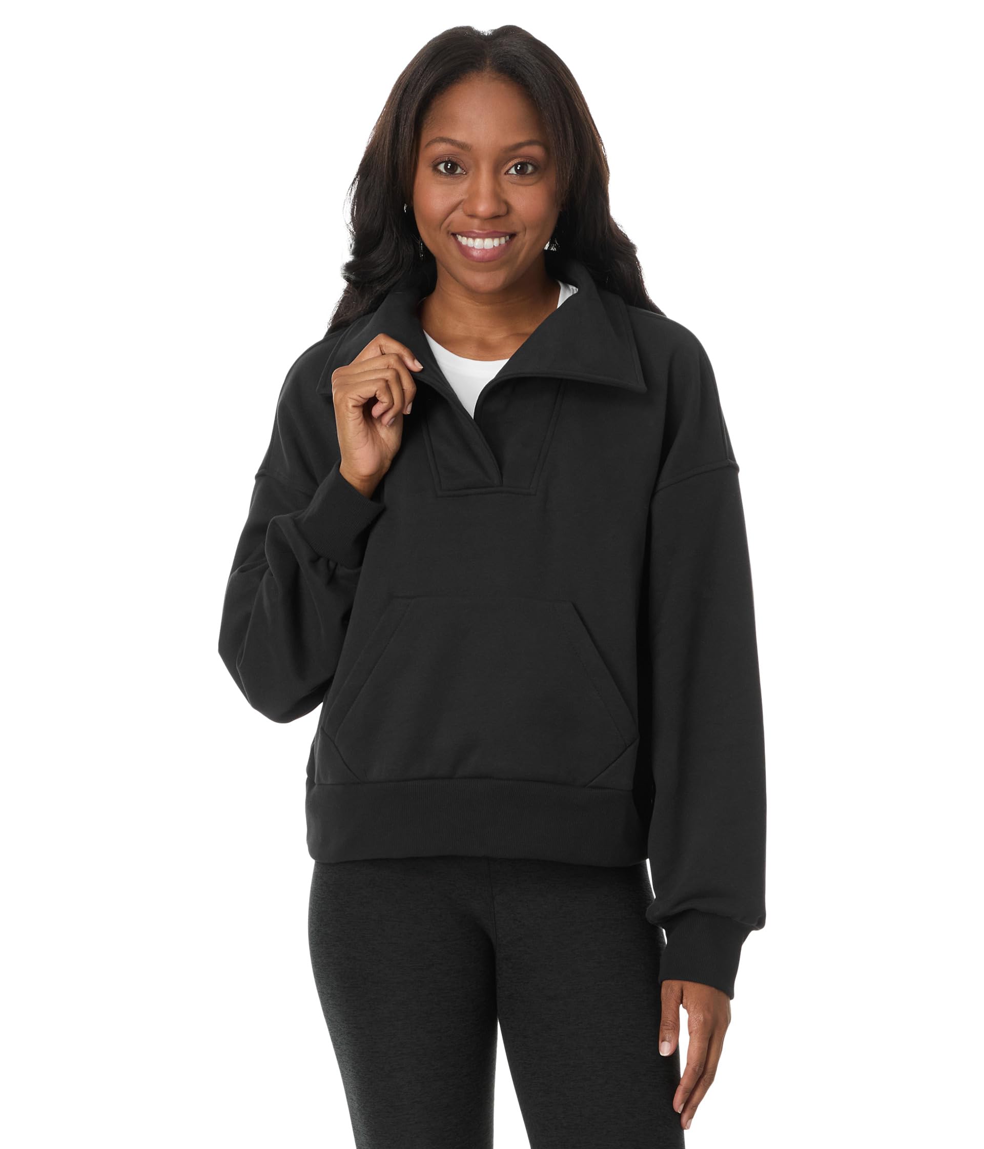 

Толстовка Beyond Yoga Street Smart Pullover, черный