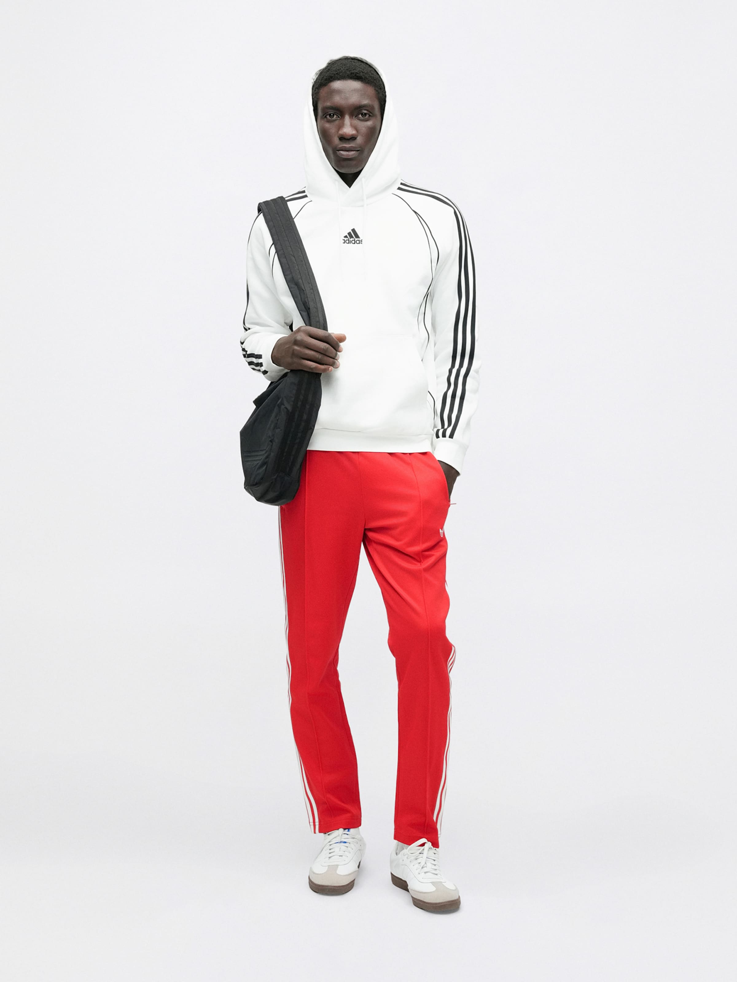 Adidas Originals Толстовка в белом цвете — фото 4