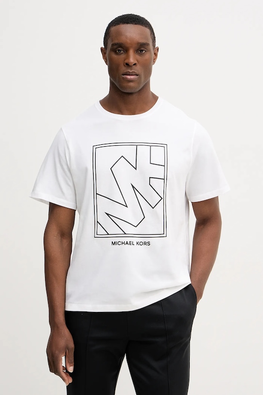 

Хлопковая футболка Michael Kors, белый