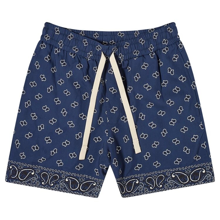

Шорты Palm Angels Paisley Shorts, синий
