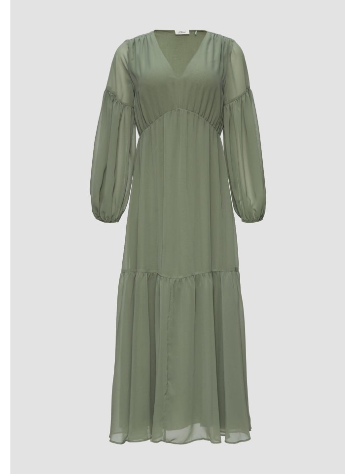 

s.Oliver Платье цвета 7369_шалфейно-зеленый