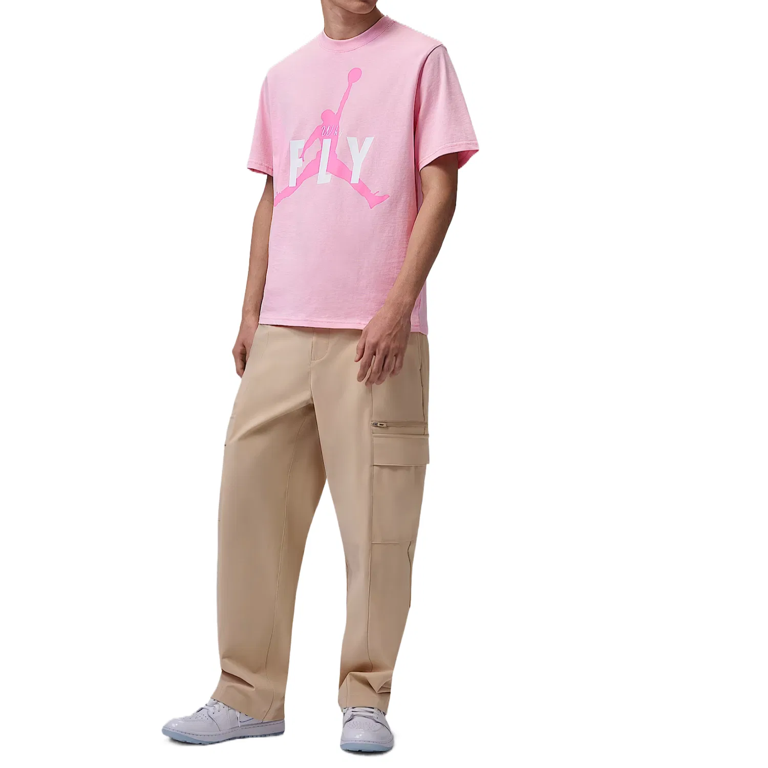 Гольф-одежда мужская Jordan Medium Soft Pink/Afterglow Pink — фото 4