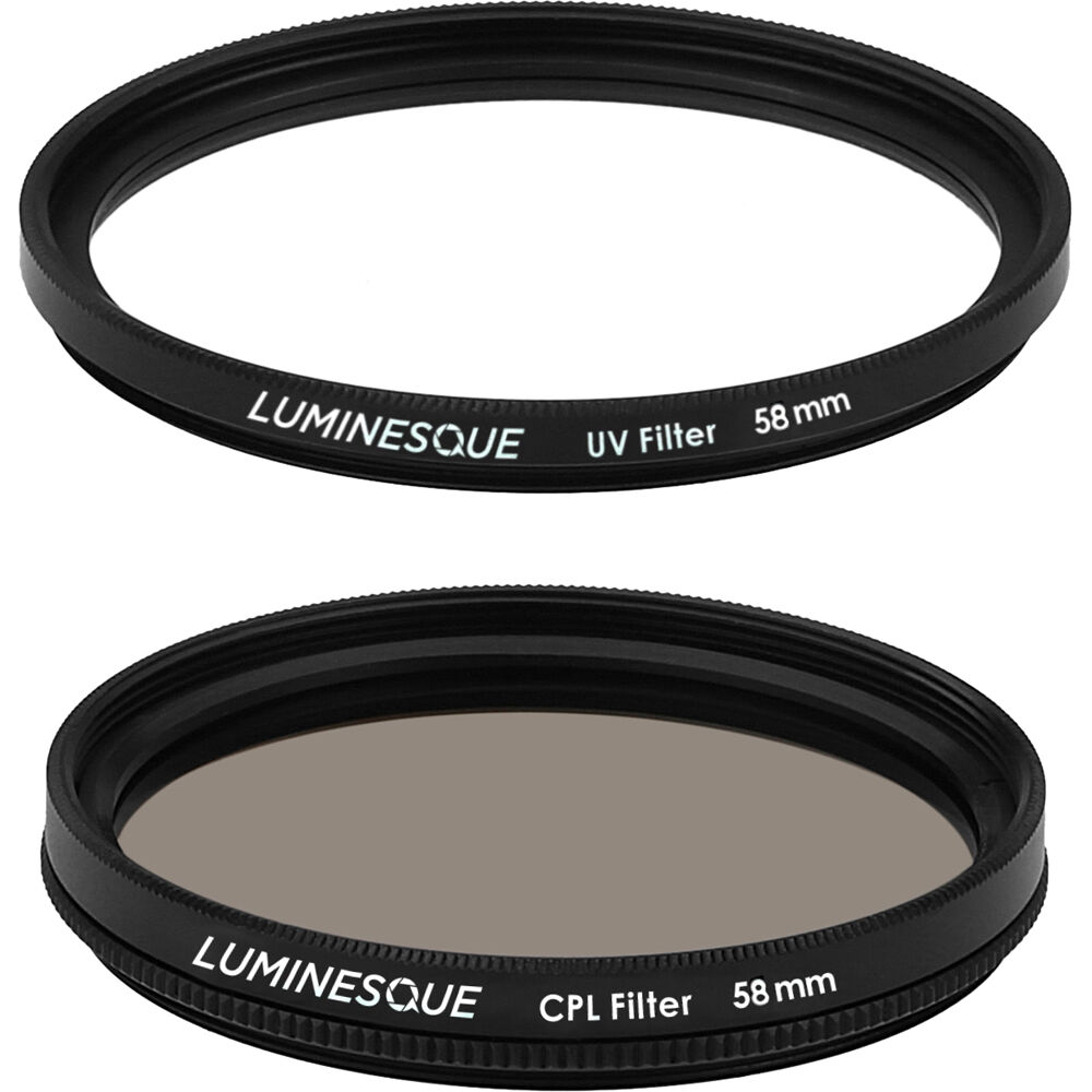 

Набор фильтров Luminesque 58mm Circular Polarizer and UV Slim PRO UVS-CPKS58
