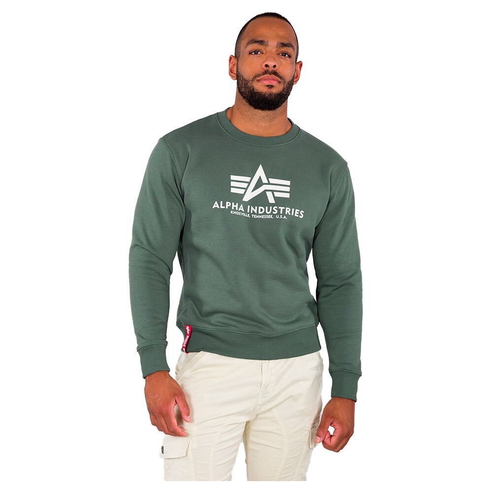 

Толстовка Alpha Industries Basic, зеленый