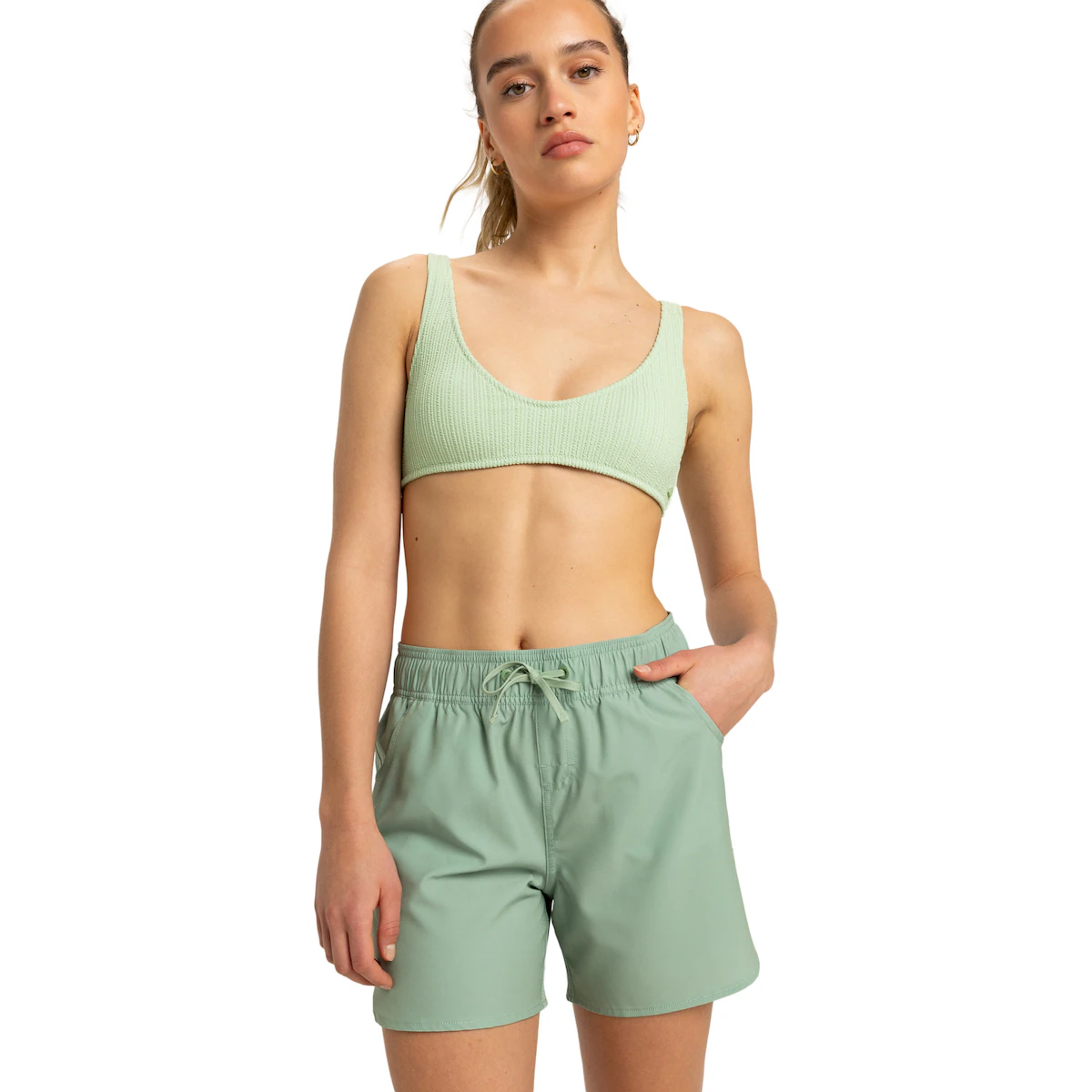 

Roxy Wave 5" Roxy Женский купальник, зеленый