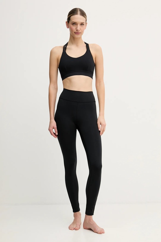 Леггинсы для йоги all me Adidas Performance, черный — фото 2