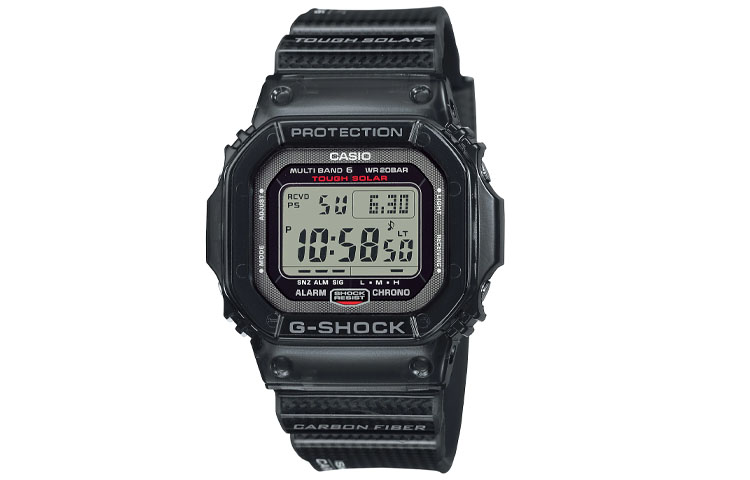 

Мужские цифровые серые часы серии GW-S5600U-1JF CASIO