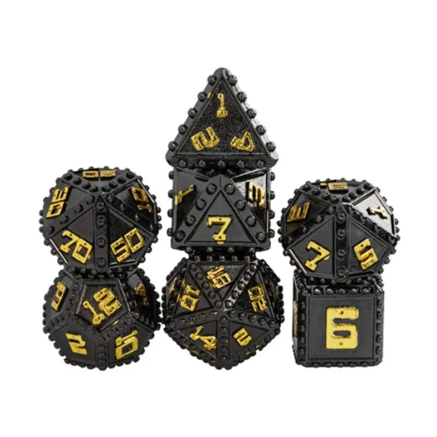 

Полиэтиленовый набор брони Shadow Brigandine (7), Dice Sets - Metal - Brigandine