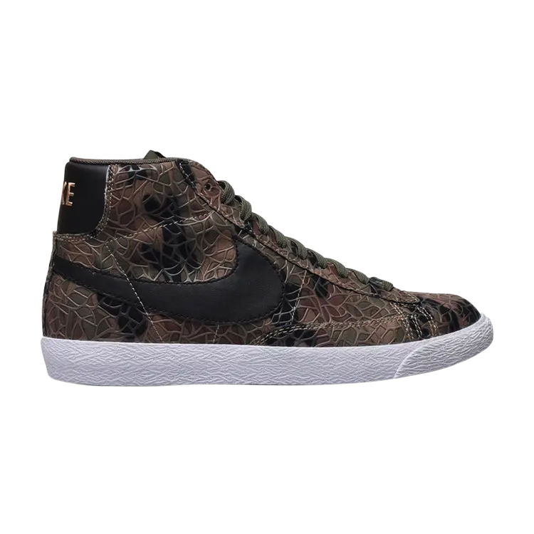 

Кроссовки Nike Blazer Mid Prm Vntg Qs 'Safari Pack', черный