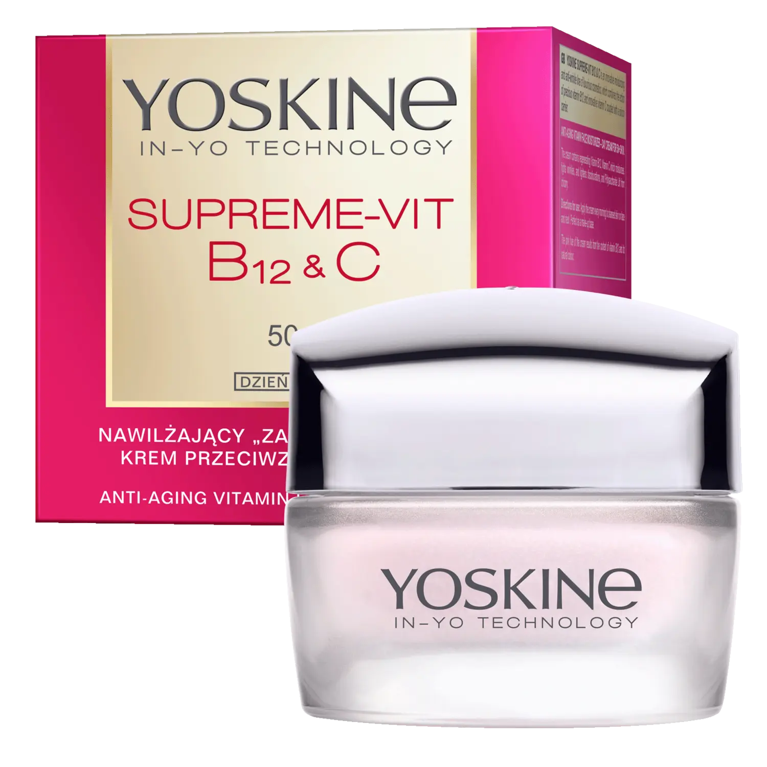 

Крем для лица от морщин 50+ на день Yoskine Supreme-Vit B12+C, 50 мл