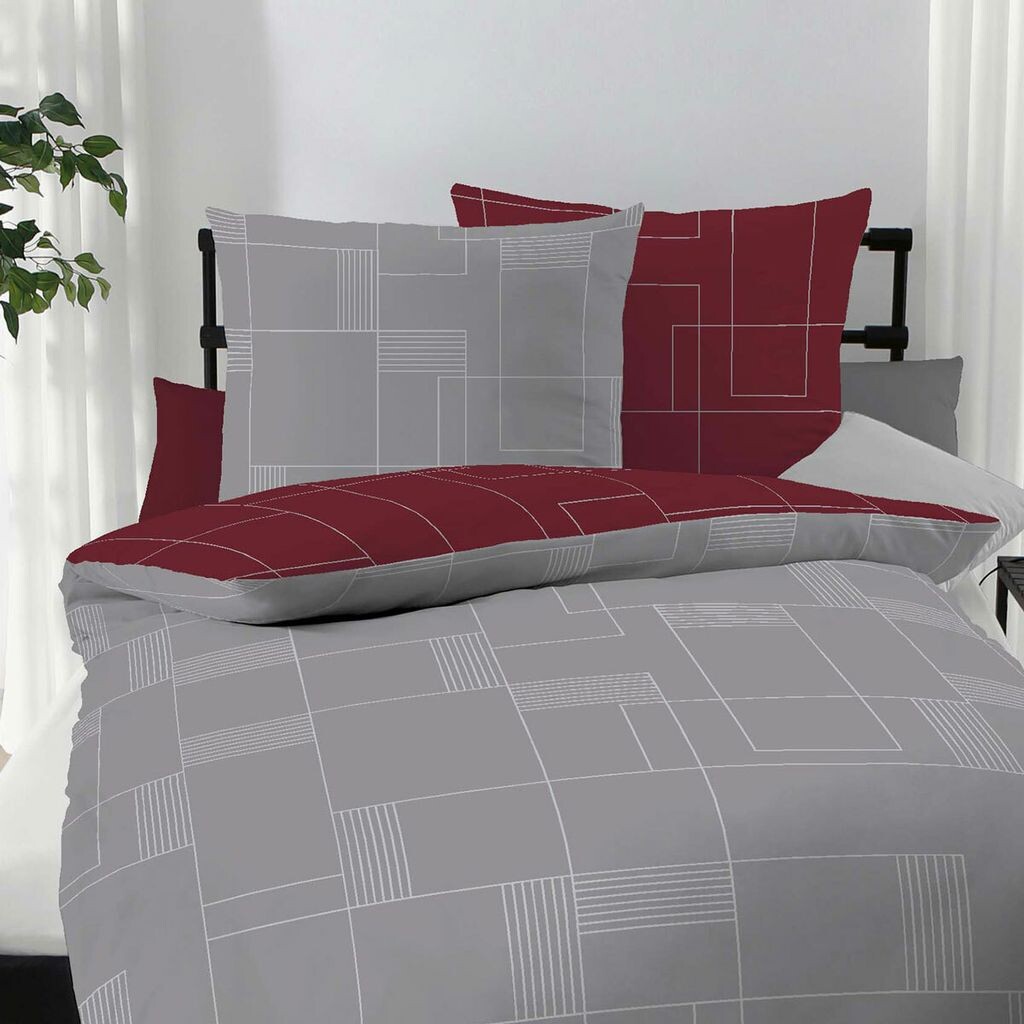 

Постельное белье Dream Sleep Beaver Uptown 200х200 см + 2x 80х80 см рубиновый Traumschlaf, Красный, Постельное белье Dream Sleep Beaver Uptown 200х200 см + 2x 80х80 см рубиновый Traumschlaf