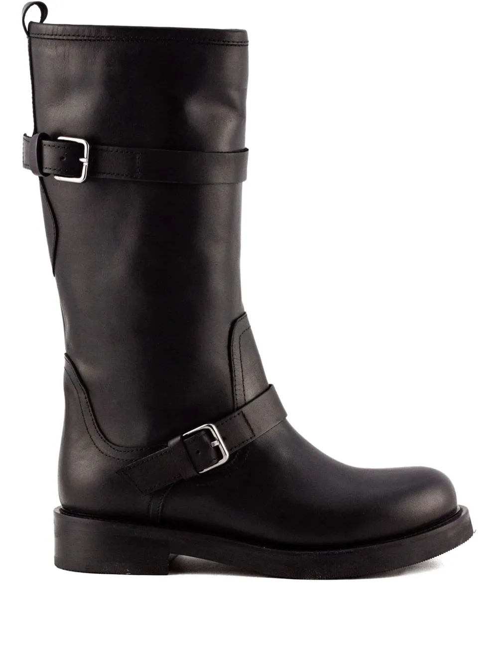 

Кожаные ботинки с пряжкой Julie Dee, черный