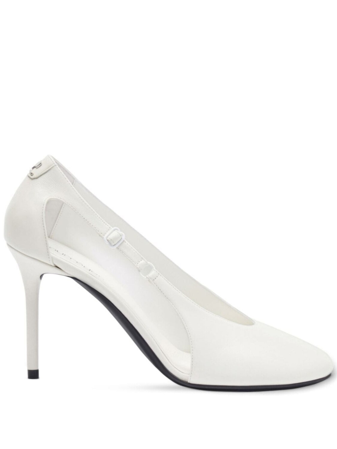 

Courrèges туфли Oblique 100, белый