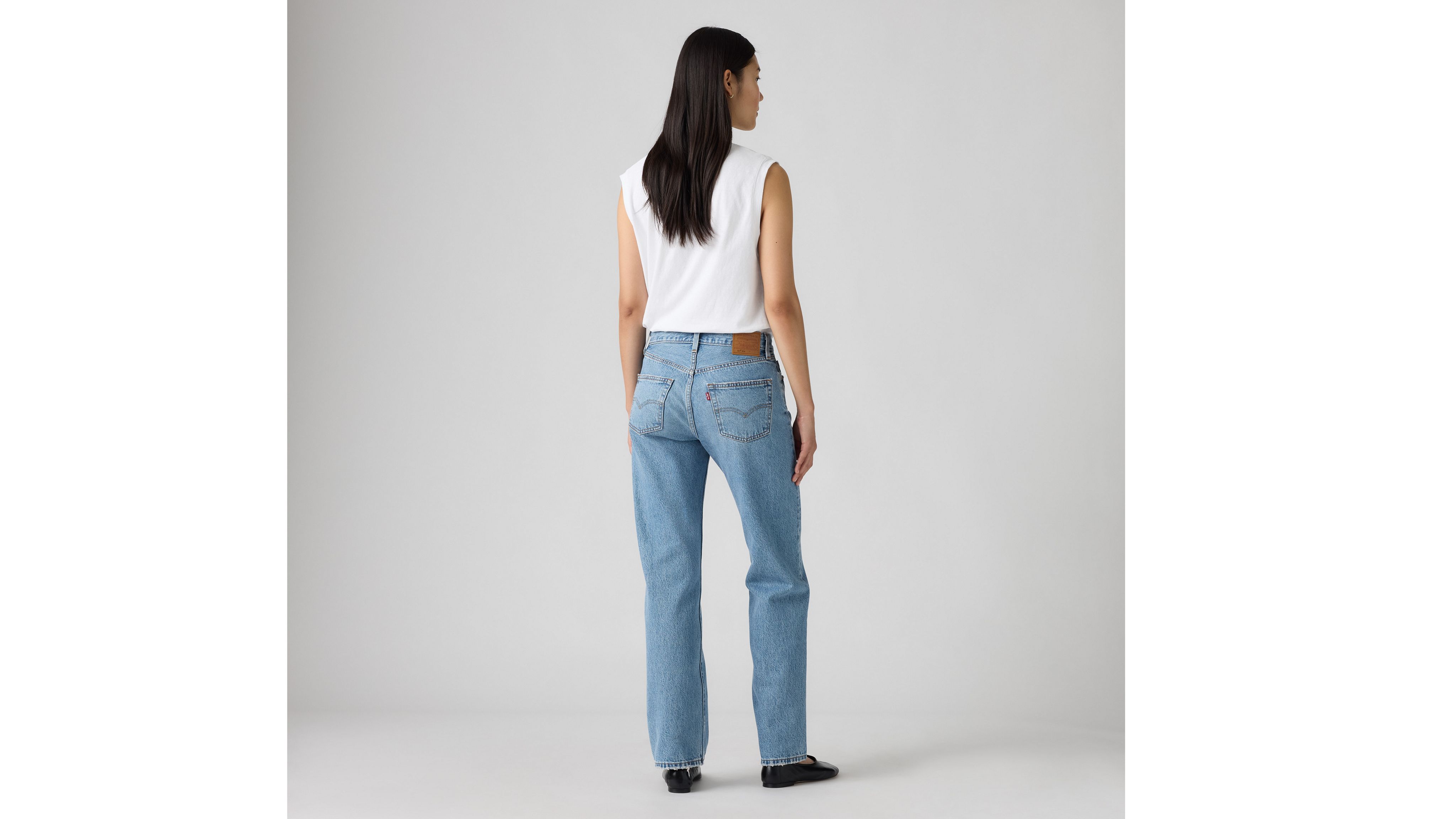 Женские джинсы 501 90-х годов Levi's, In Love With You - Medium Wash — фото 3