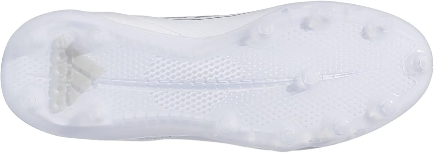 Мужские кроссовки Adidas Adizero Electric.2 для американского футбола, белый/металлик — фото 2