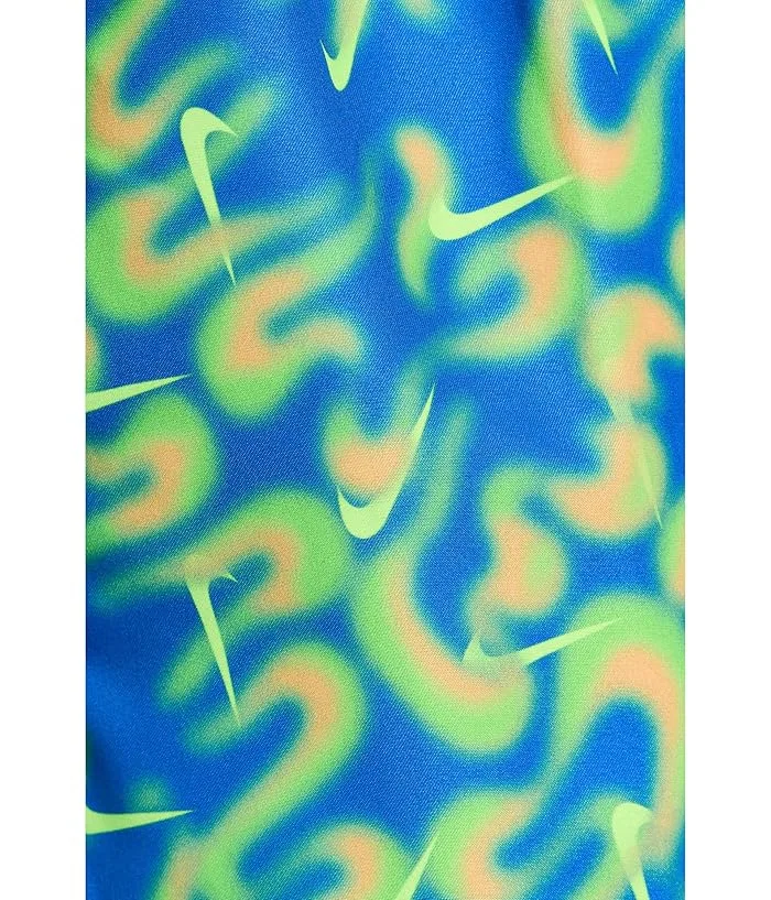 Плавки с принтом Airbrush All Over Print 7" Brief Lined Volley Nike Kids, Blue Crystal — фото 3