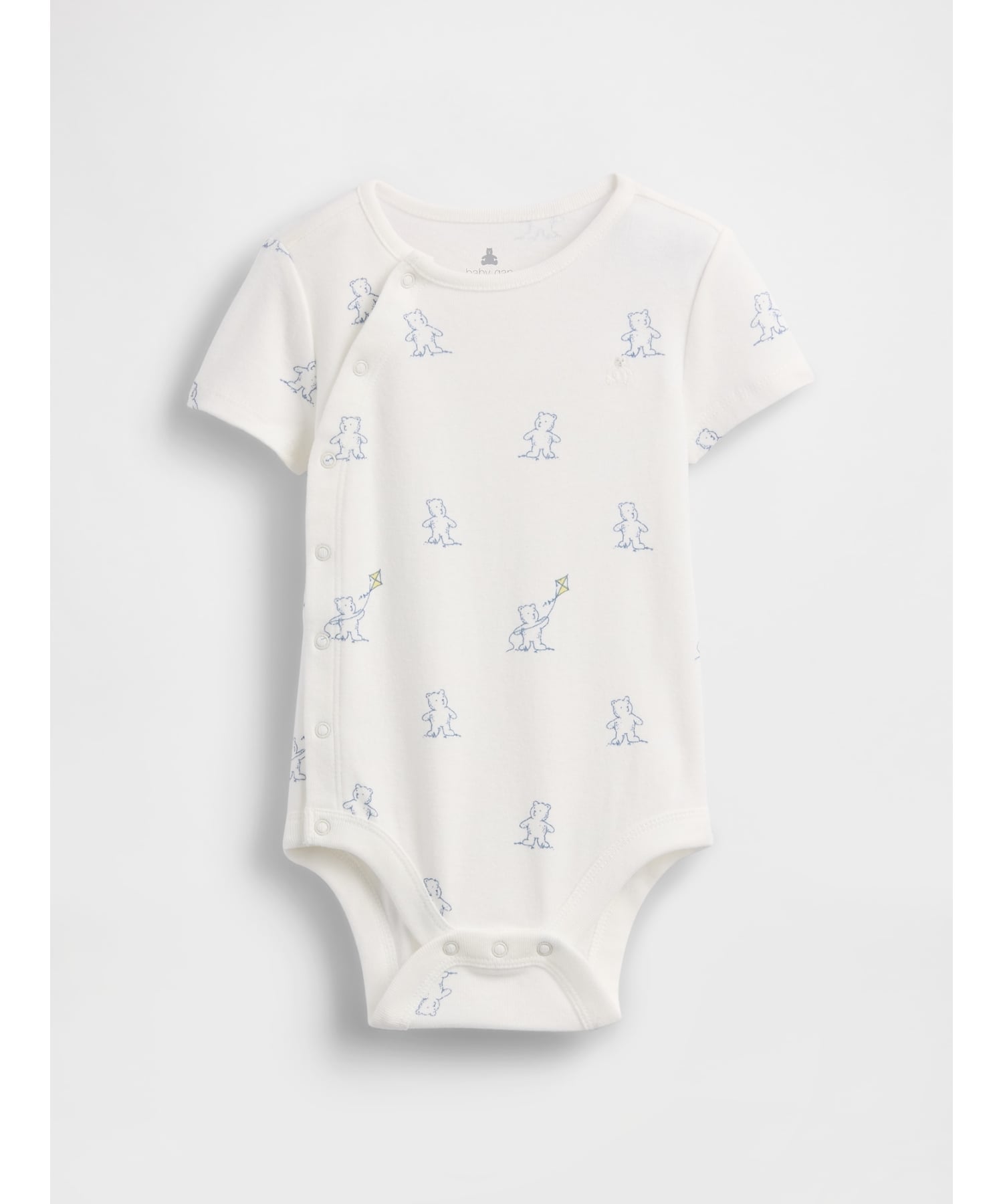 Детский боди с изображением медведя Брэннана Gap, NEW_OFF_WHITE — фото 2