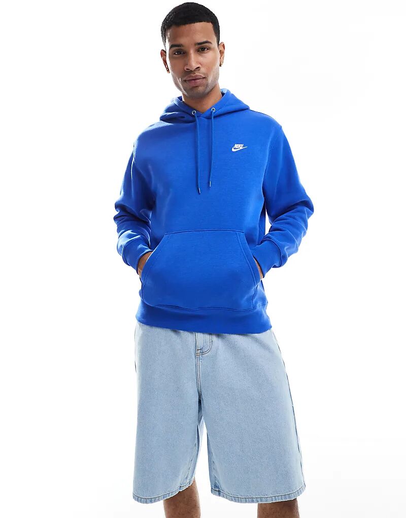 

Толстовка Nike Club синего цвета