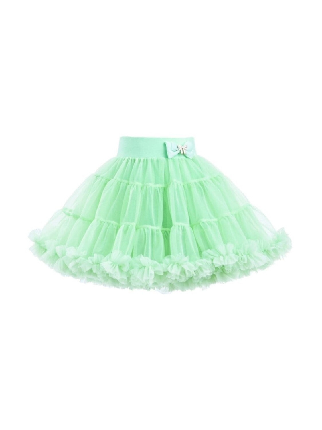 

Mimi Tutu юбка из тюля с бантом, зеленый