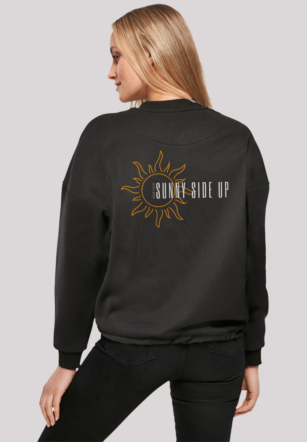 

Толстовка SUNNY SIDE UP F4NT4STIC, черный