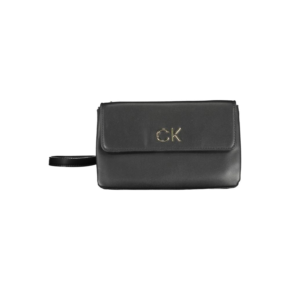 

Черная сумка из полиэстера Calvin Klein, Black
