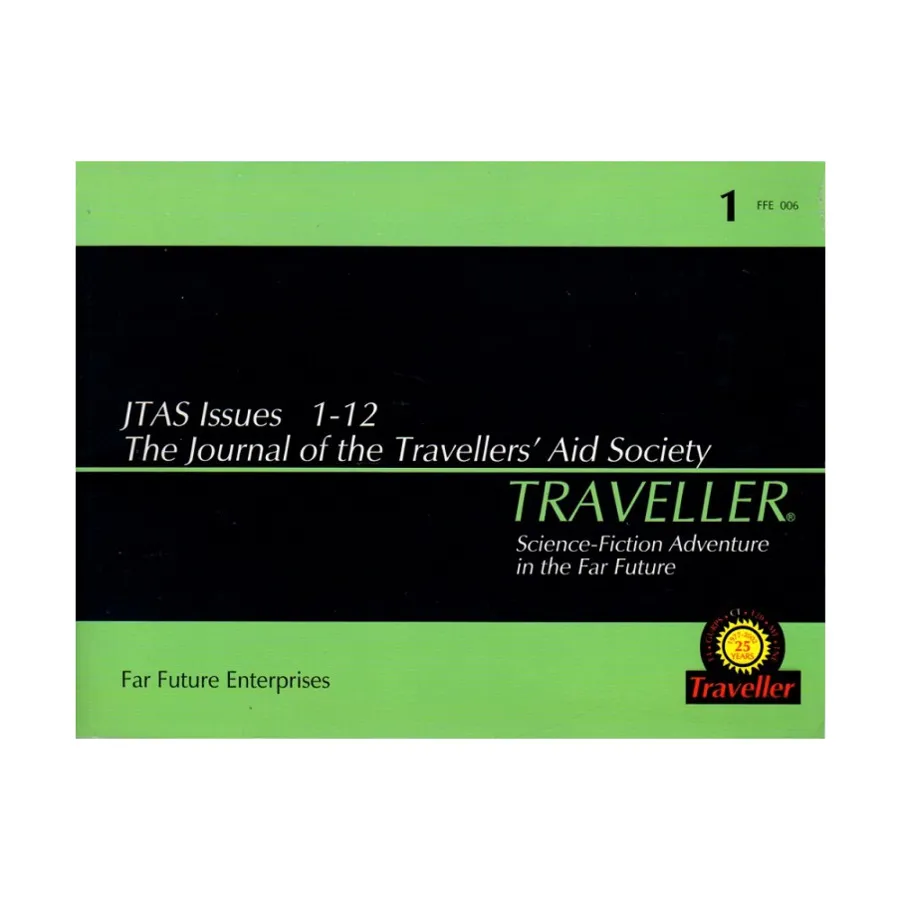 

Journal of the Travellers' Aid Society - Issues #1-12, Traveller Reprints (Far Future Enterprises), мягкая обложка