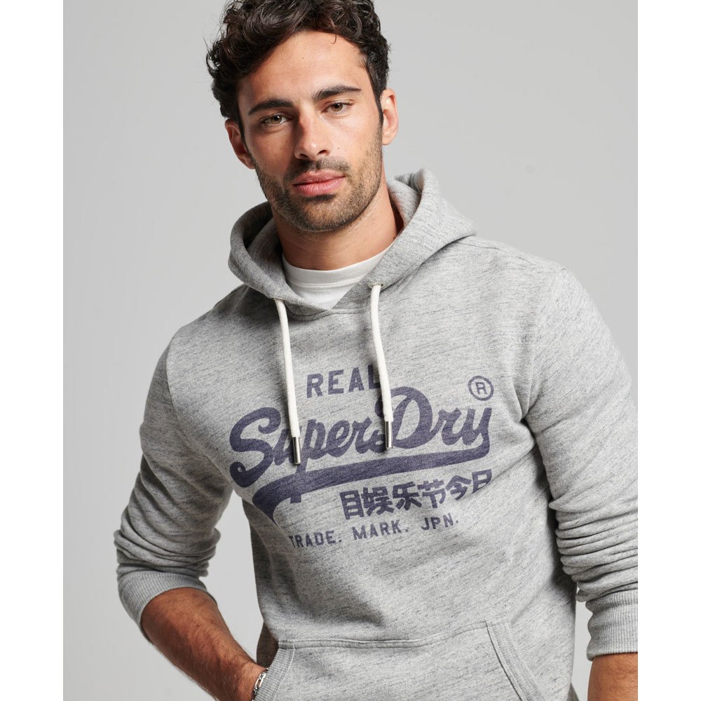 

Худи Superdry Vintage Vl, серый