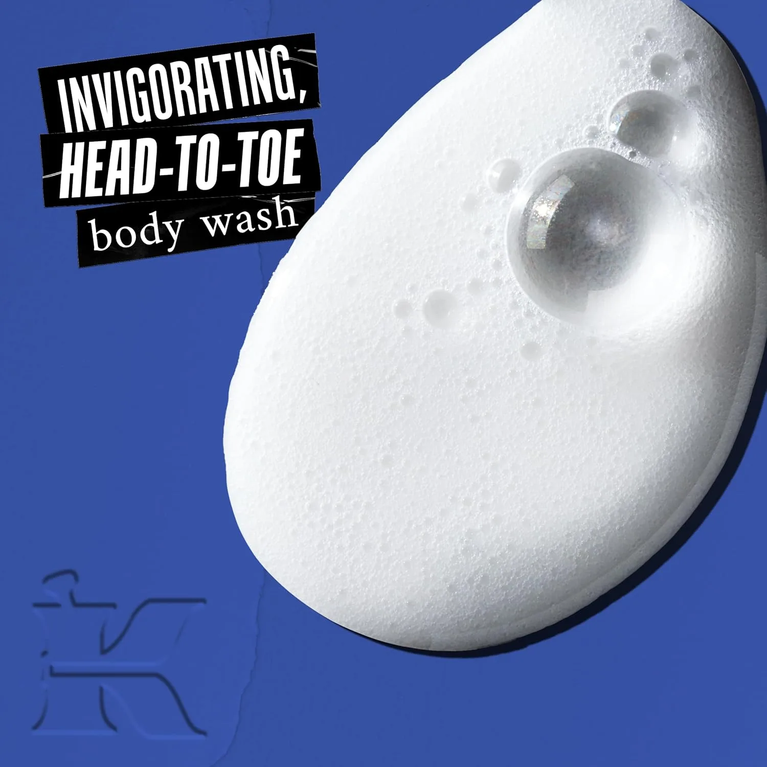 Kiehl's Body Fuel All-in-One Energizing Body Wash & Shampoo для мужчин, с ментолом, кофеином, витамином E и C, мягко удаляет излишки жира, пота и загрязнений 1000 мл / 1 литр, Body Fuel All-in-One Wash — фото 2