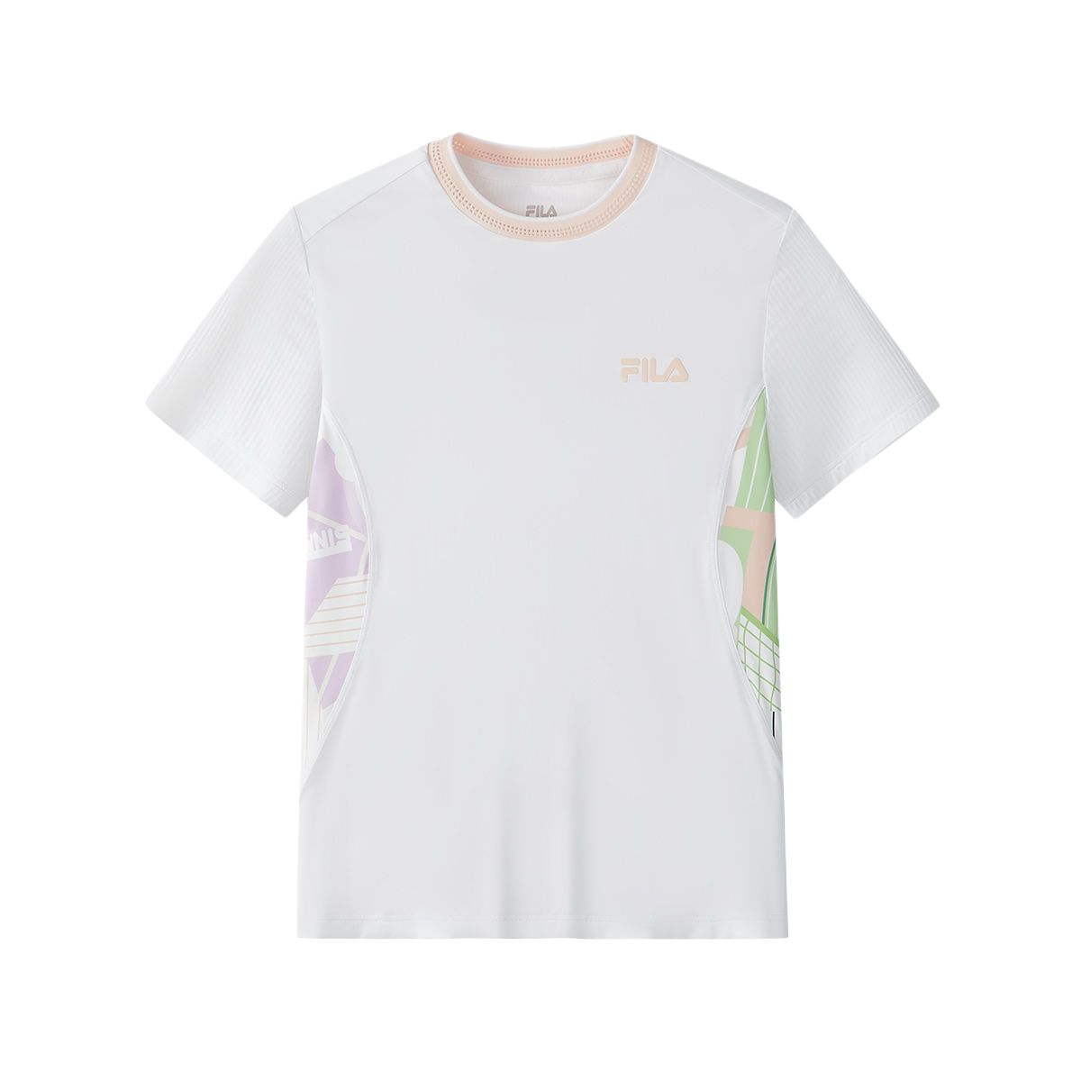 FILA KIDS Футболка jade white для подростков — фото 3
