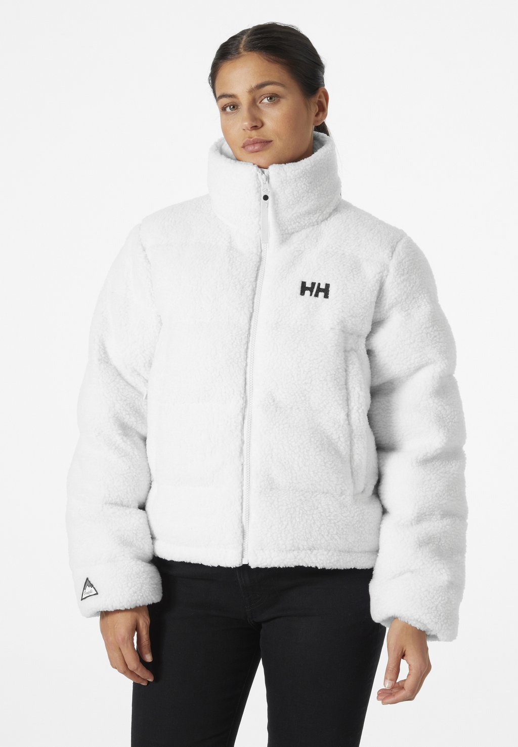 

Пуховик YU TEDDY PILE PUFFER Helly Hansen, цвет nimbus cloud