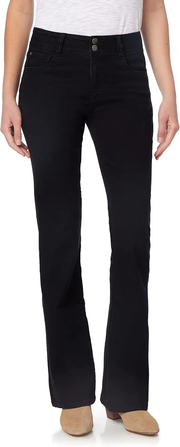 

WallFlower женские джинсы Flirty Curvy Flare High Rise Insta Stretch