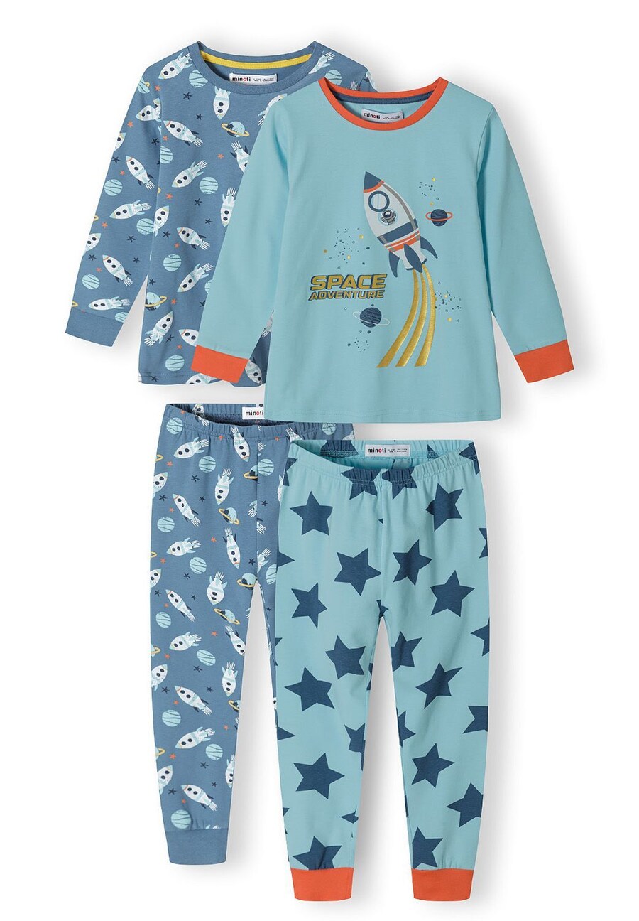

Пижама MINOTI, цвет Turquoise/Dusty blue/Dark blue