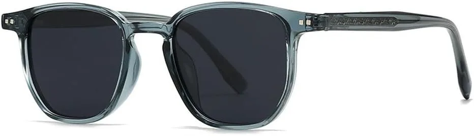 

Мужские солнцезащитные очки квадратной формы, модные солнцезащитные очки UV400, ретро-очки с заклепками, женские солнцезащитные очки зеленого цвета SKFGNX, Blue Gray