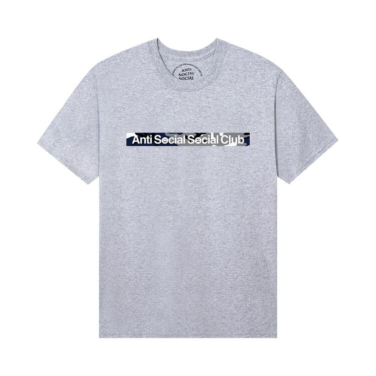 

Футболка Anti Social Social Club Pay No Attention Tee Athletic Heather, серый
