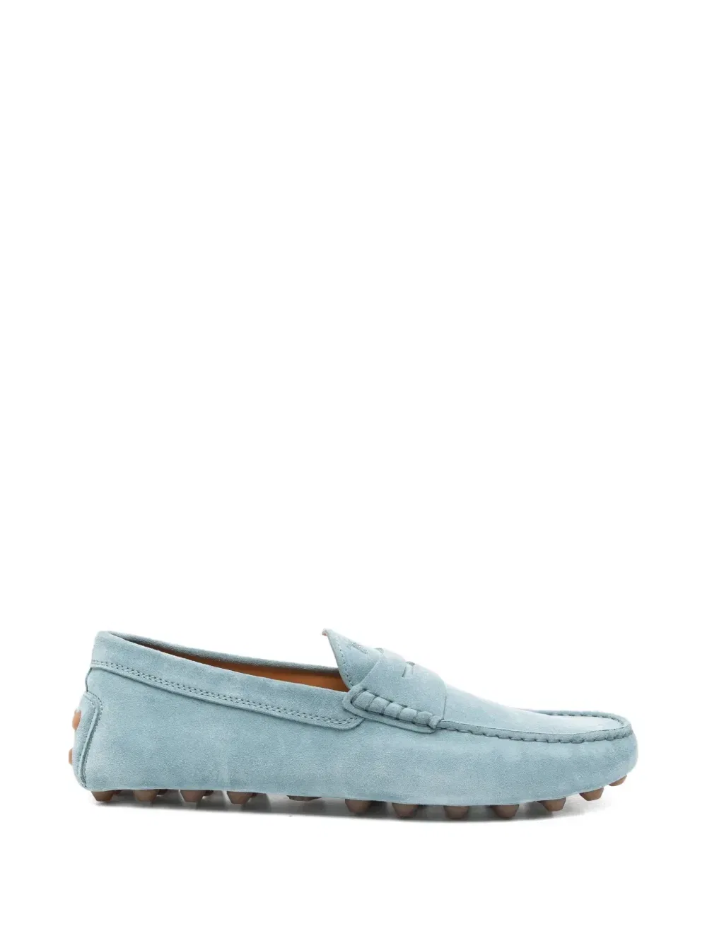 Лоферы Gommino Bubble с перемычкой (пенни-лоферы) TOD'S, синий