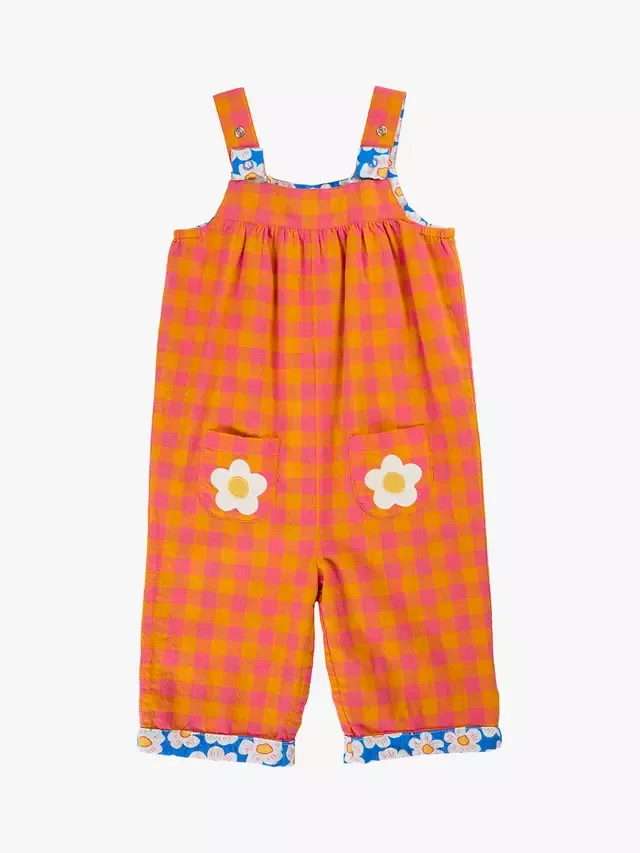Детский двусторонний комбинезон Sylvie, цвет Spark Check/Daisy Frugi — фото 2