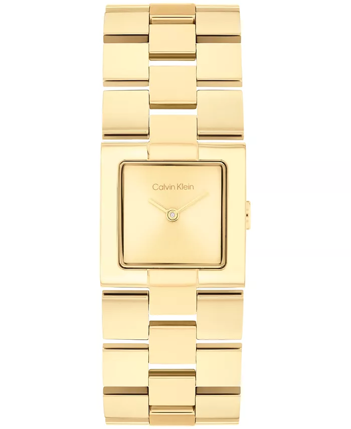 

Женские часы-браслет CK Meridian из нержавеющей стали с золотистым покрытием, 22 мм Calvin Klein