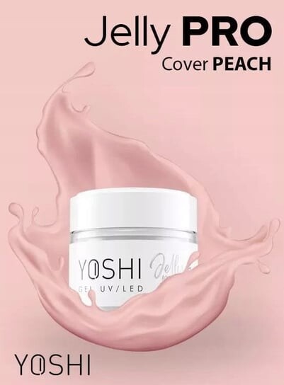 Персиковый строительный гель 50 мл Yoshi Jelly Pro Cover — фото 2
