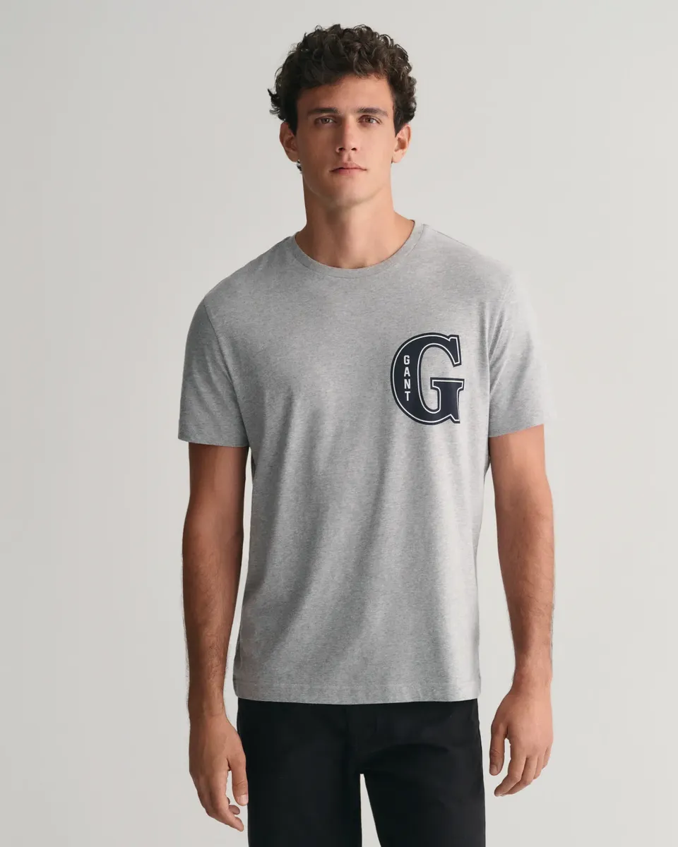 

ФУТБОЛКА Gant "ФУТБОЛКА С ГРАФИКОЙ", серый