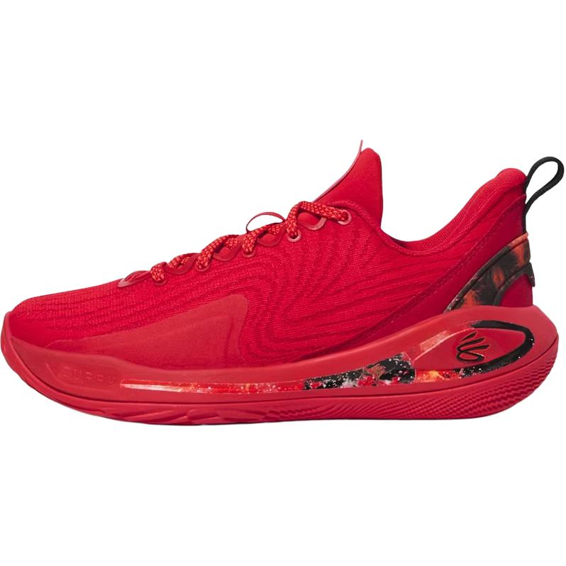

Curry 12 Abrasion Resistant Low Top детские баскетбольные кроссовки Under Armour, красный