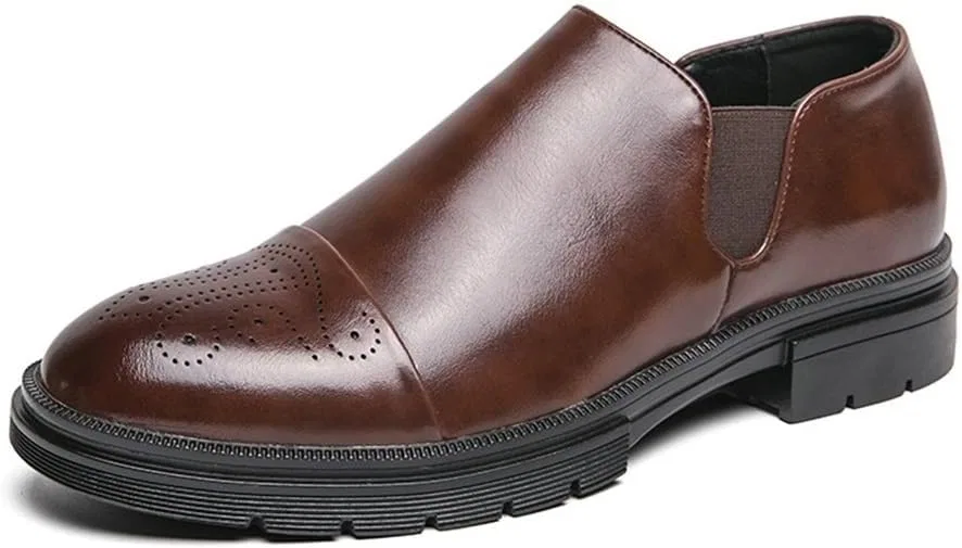 Туфли лоферы мужские Oxfords Brown UOPYNE