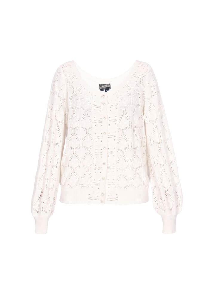 

DreiMaster Женский кардиган кремового цвета