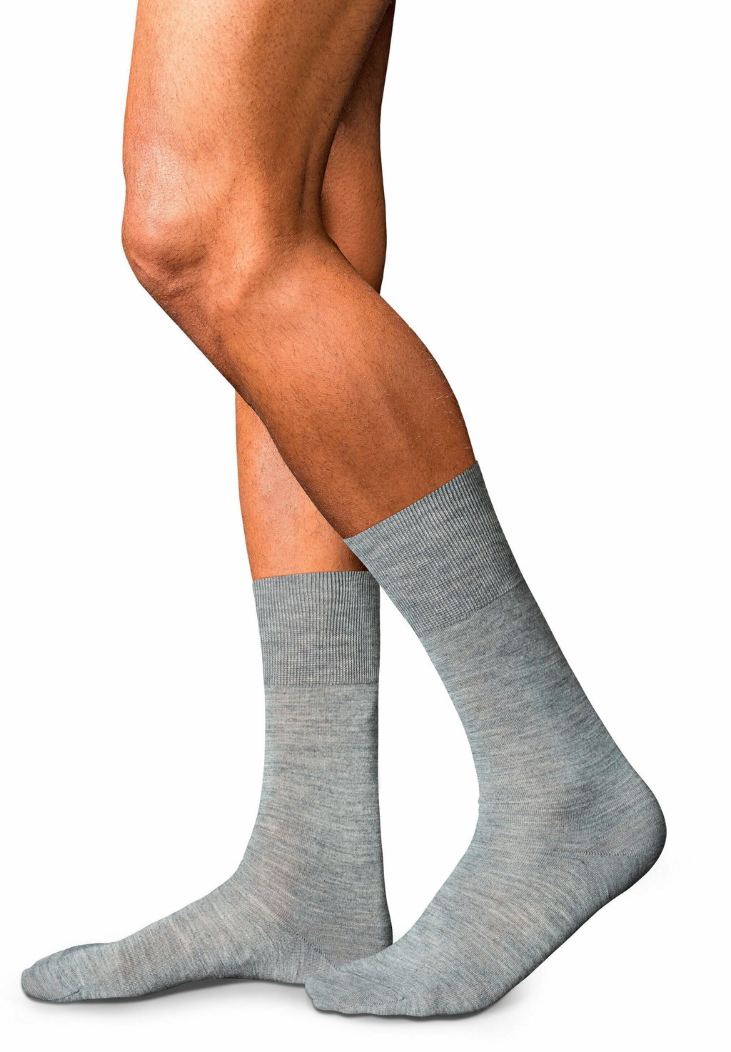 

Носки No. 6 Finest Merino & Silk Luxury Line FALKE, светло-серый
