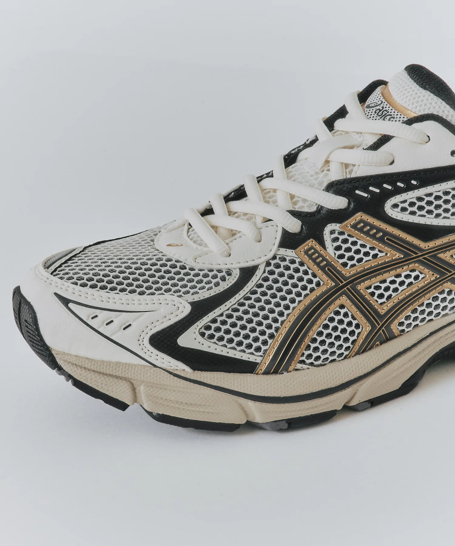 Унисекс кроссовки ASICS GT-2160 для спорта и стиля белые с золотом — фото 3