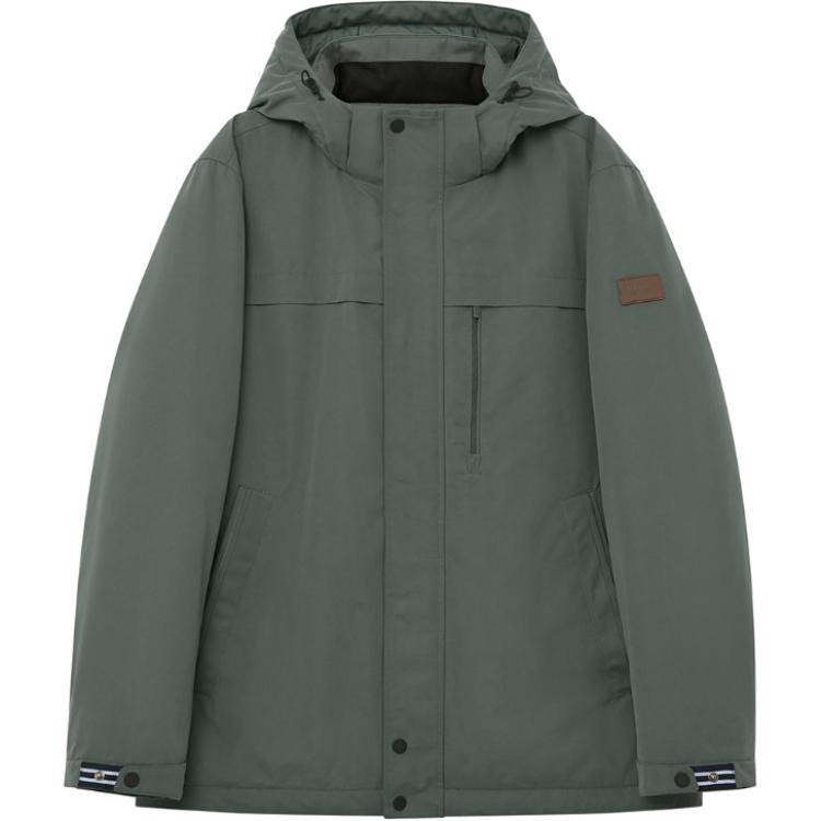 

NAUTICA Пуховик мужской серо-зеленый, Gray Green