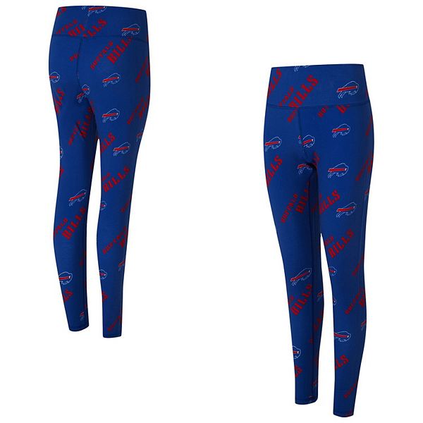 

Женские леггинсы concepts sport royal buffalo bills mosaic allover print Unbranded