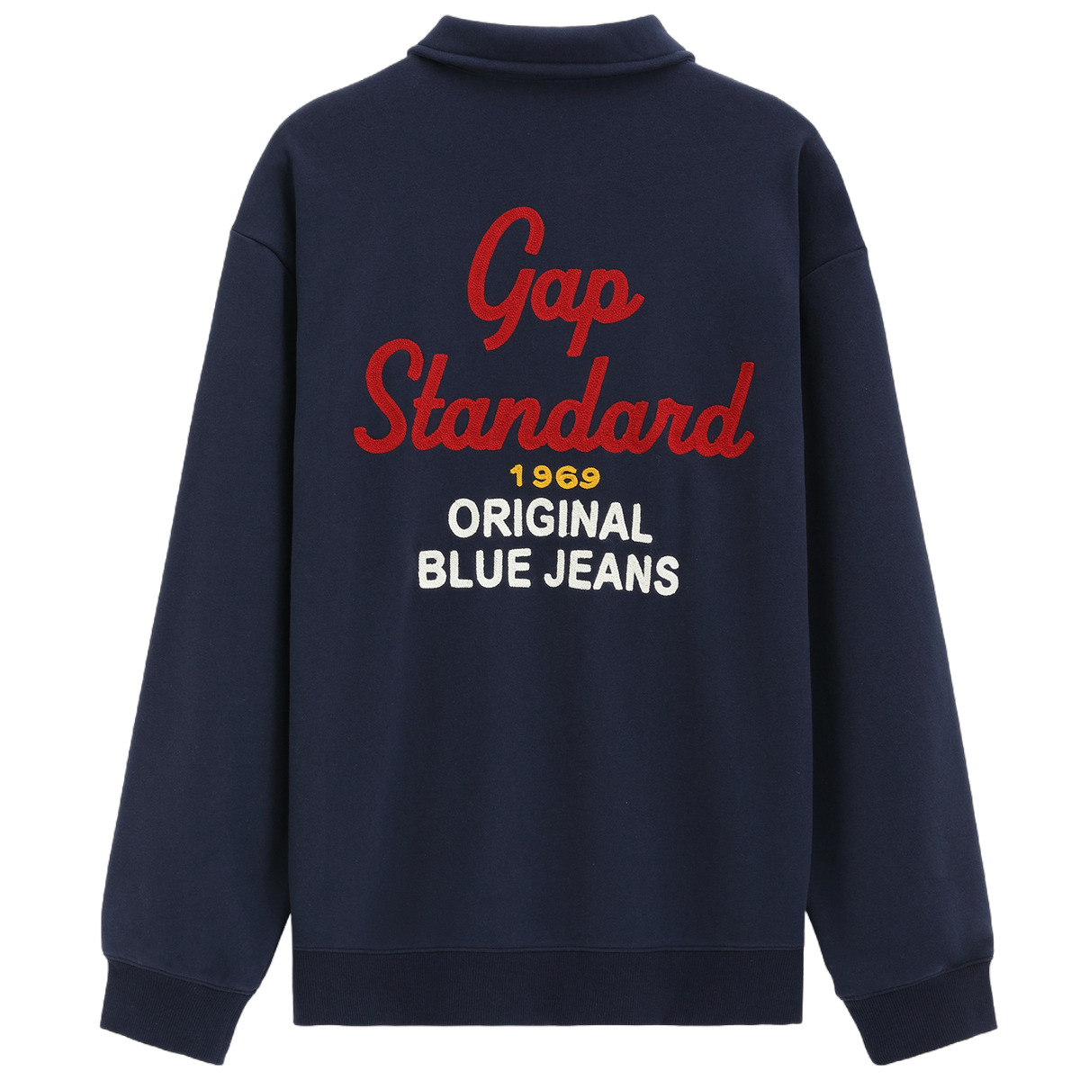 Весенний свитшот Casual Top Men's GAP, красный — фото 4