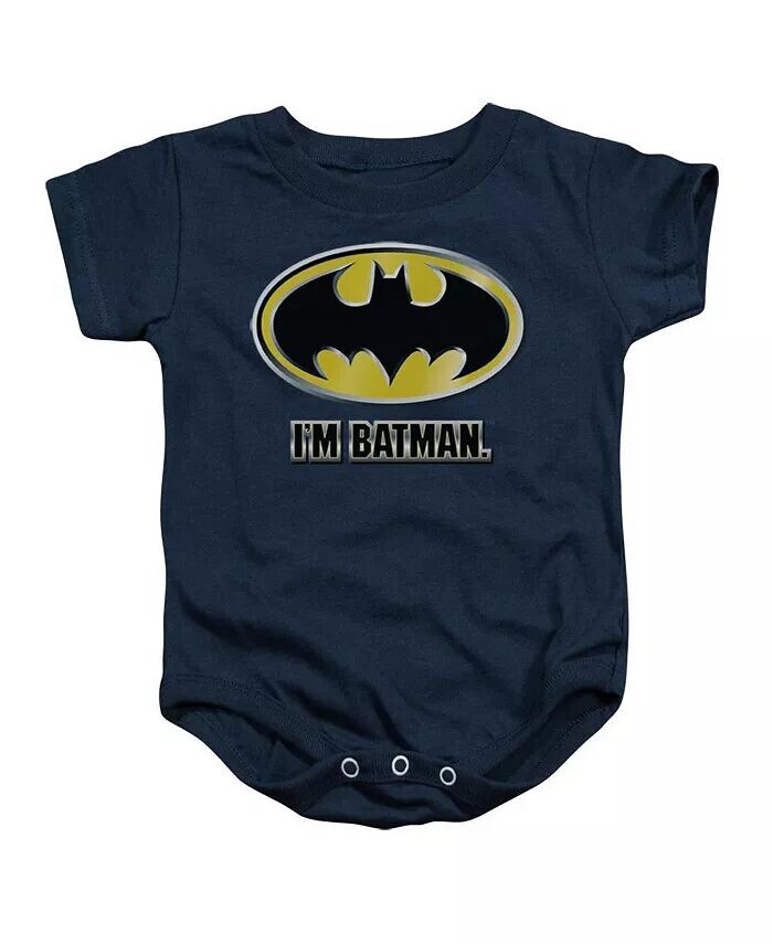 

Комбинезон Baby Im для маленьких девочек Batman, синий