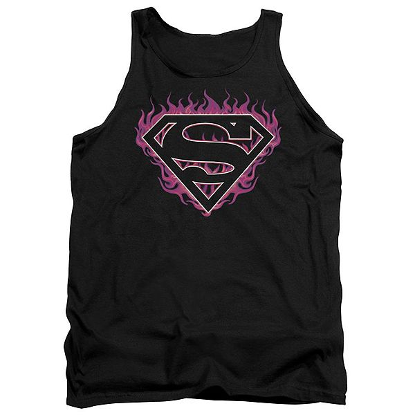 

Футболка-майка Superman fuchsia flames для взрослых Licensed Character