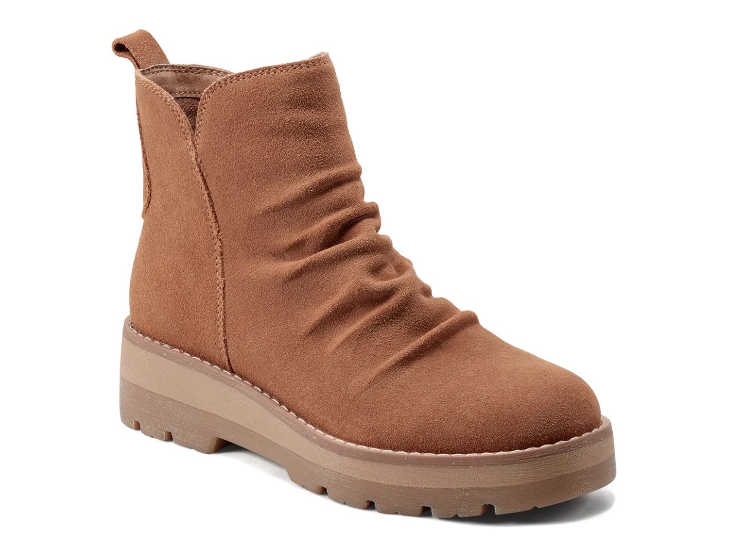 Ботинки Earth Yonder Waterproof Platform Bootie, Light Brown Suede